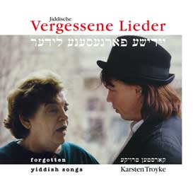 CD-Cover Karsten Troyke - Jiddische vergessene Lieder
